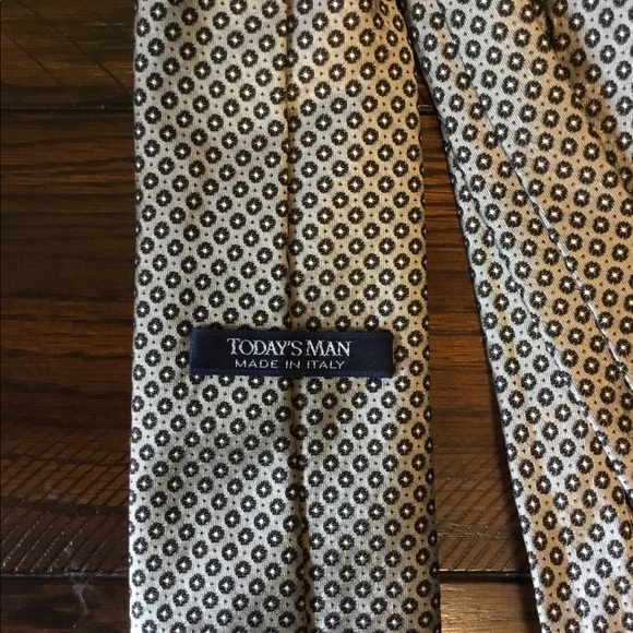 Today’s Man Silk Neck Tie - Picture 4 of 4